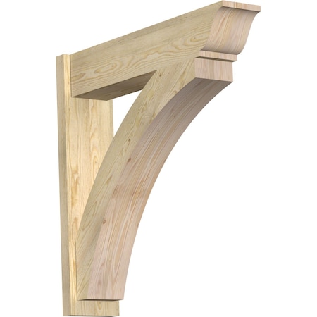 Ekena Millwork Thorton Traditional Rough Sawn Outlooker, Douglas Fir, 8"W x 36"D x 36"H OUT08X36X36THR01RDF